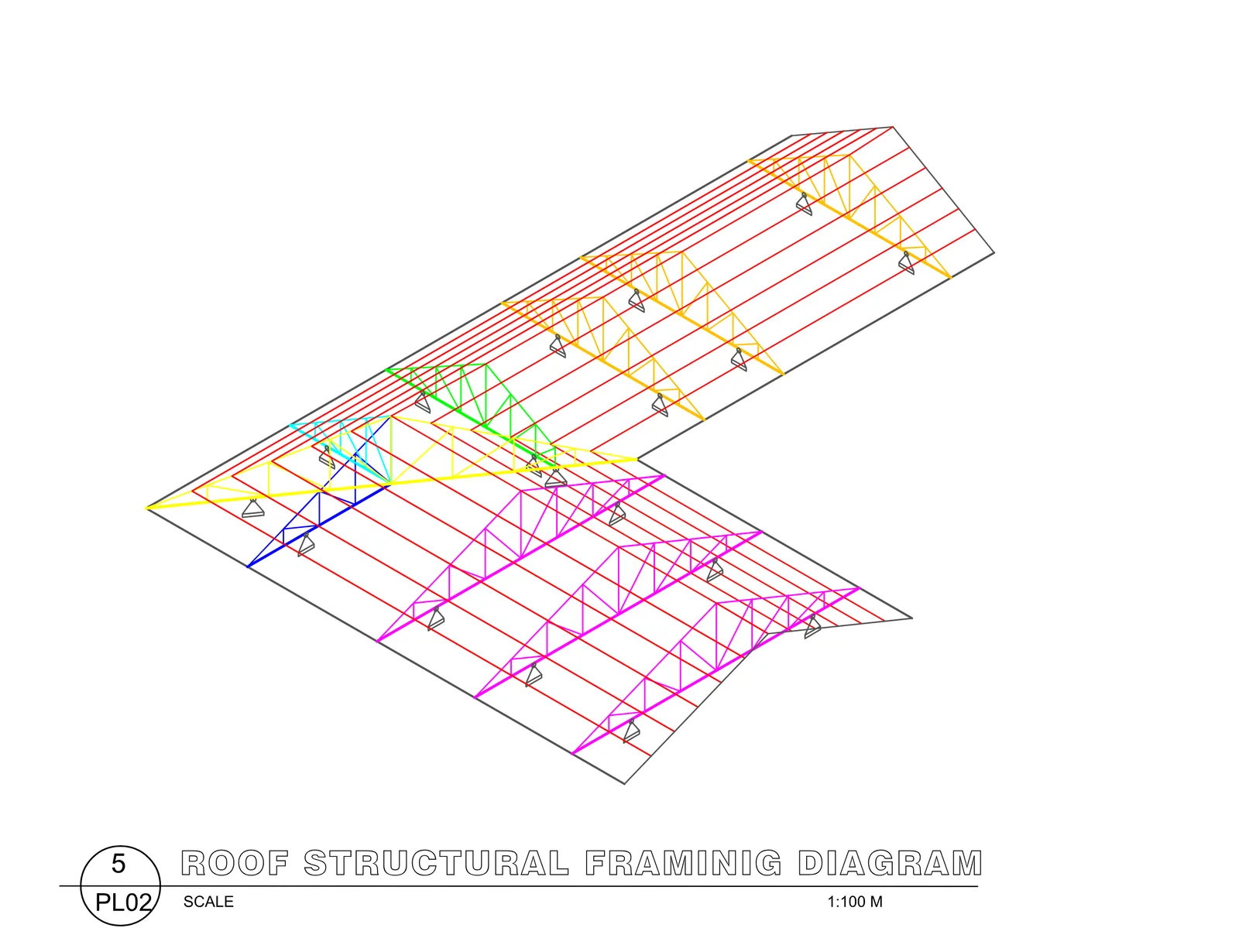Roof structural framing